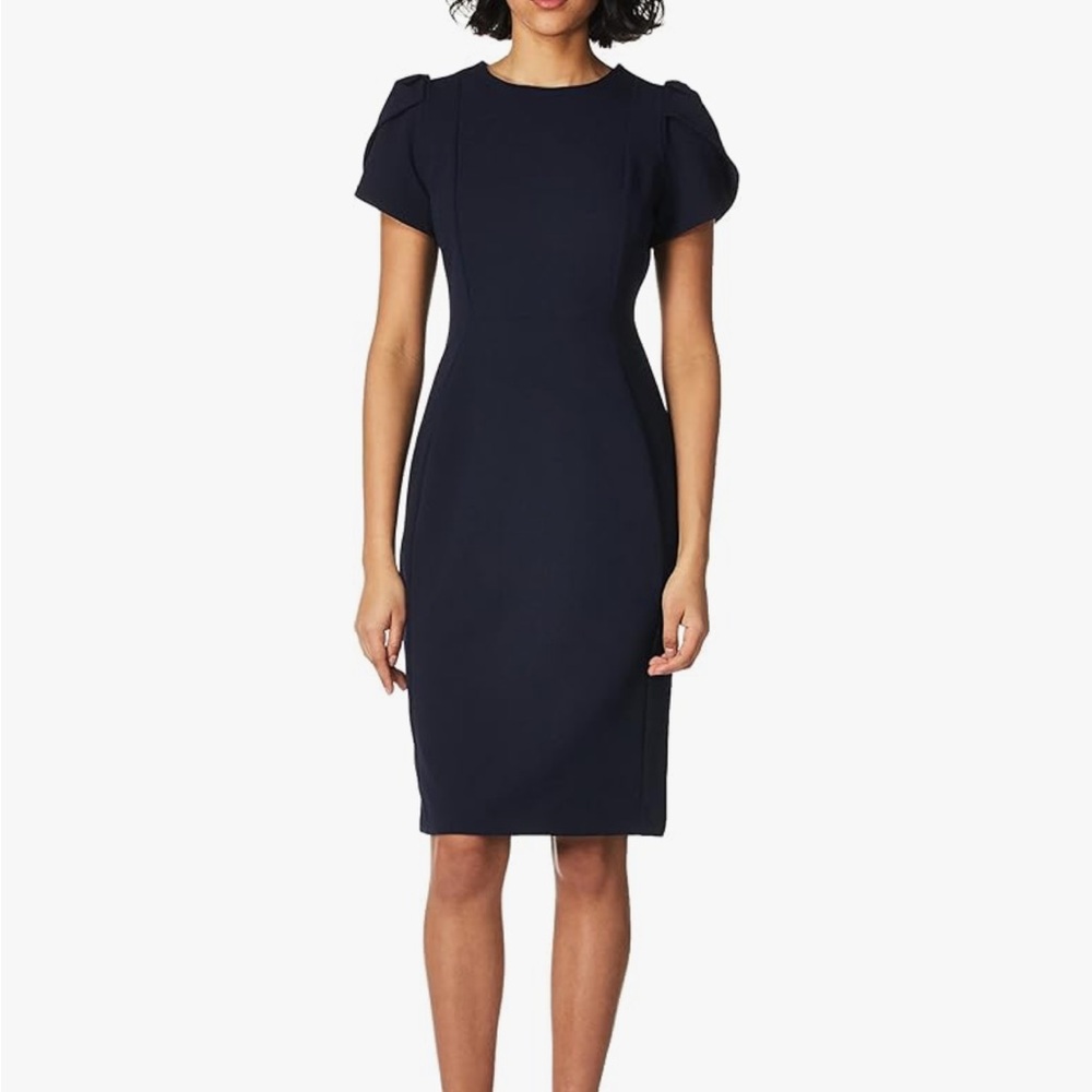 Calvin Klein Black Midi Dress